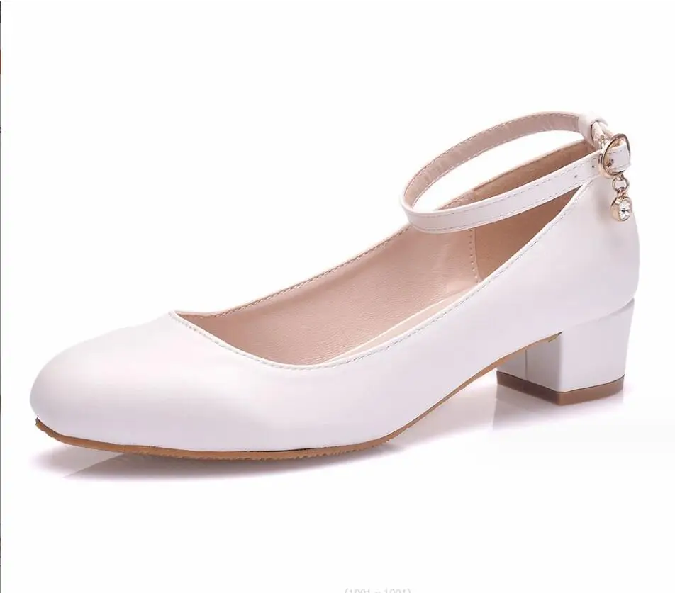 Spring Autumn Wedding Shoes Female White Wedding Shoes High Heel thick with Bottom Fashion Women's Shoes Shallow High Heels Shoe
Spring Autumn Wedding Shoes Female White Wedding Shoes High Heel thick with Bottom Fashion Women's Shoes Shallow High Heels Shoe