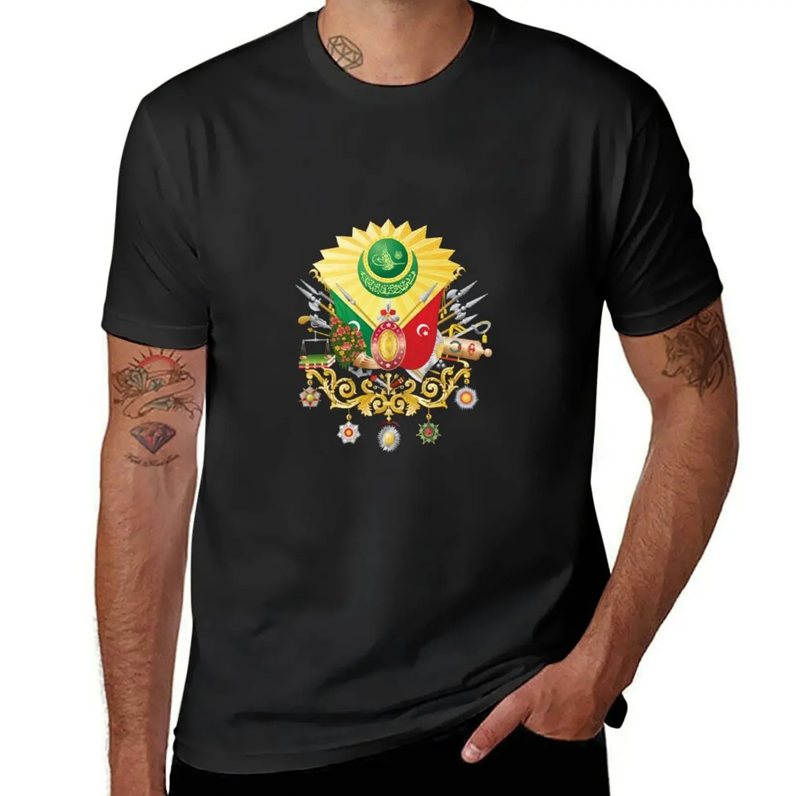 Coat of arms of the Ottoman Empire T-Shirt for a boy customizeds hippie clothes quick-drying sweat shirts, men
Coat of arms of the Ottoman Empire T-Shirt for a boy customizeds hippie clothes quick-drying sweat shirts, men