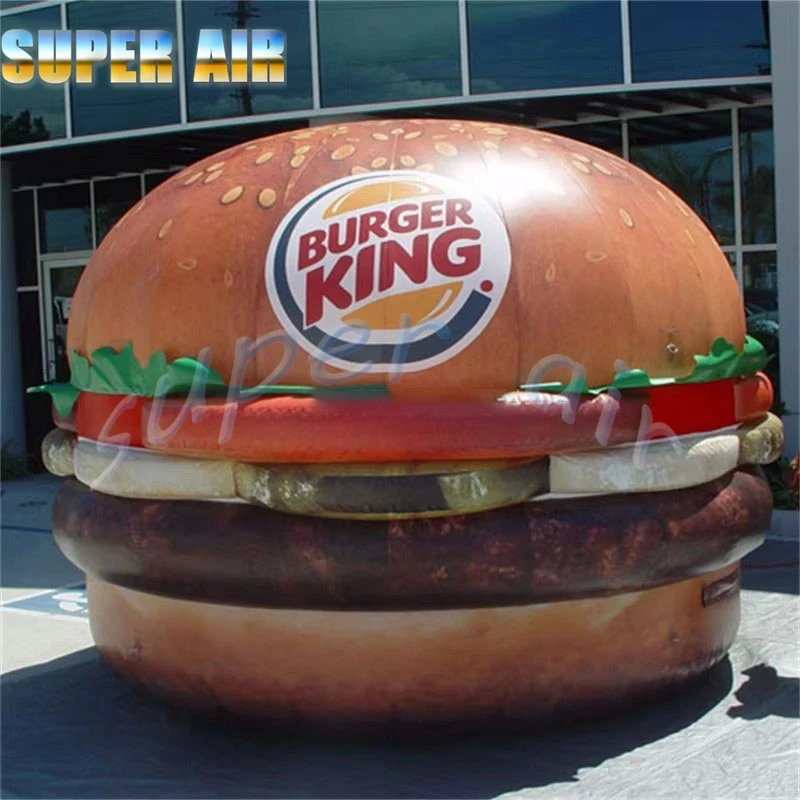 Customized servise huge inflatable hamburger model display in the deil for sale
Customized servise huge inflatable hamburger model display in the deil for sale