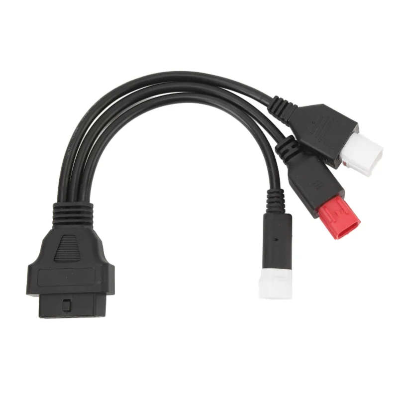 3 In 1 OBD Diagnostic Cable High Flexibility Plastic Plug And Play Abrasion Resistance For Motorcycle
3 In 1 OBD Diagnostic Cable High Flexibility Plastic Plug And Play Abrasion Resistance For Motorcycle