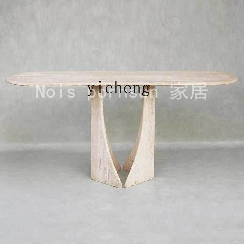 ZK light luxury style against the wall entrance table creative simple entry strip table
ZK light luxury style against the wall entrance table creative simple entry strip table