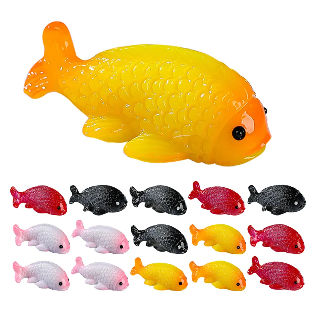 16Pcs Mini Goldfish Aquarium Floating Decoration Realistic Resin Fish Ornaments for Home Garden DIY Aquatic Landscape
16Pcs Mini Goldfish Aquarium Floating Decoration Realistic Resin Fish Ornaments for Home Garden DIY Aquatic Landscape