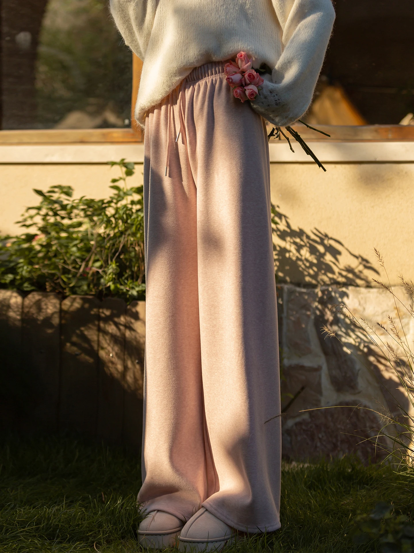 Широкие брюки Thiened Fce для женщин, прямой крой с высокой талией, осенне-зимние, из драпированной смесовой хлопковой ткани, повседневные брюки
Широкие брюки Thiened Fce для женщин, прямой крой с высокой талией, осенне-зимние, из драпированной смесовой хлопковой ткани, повседневные брюки