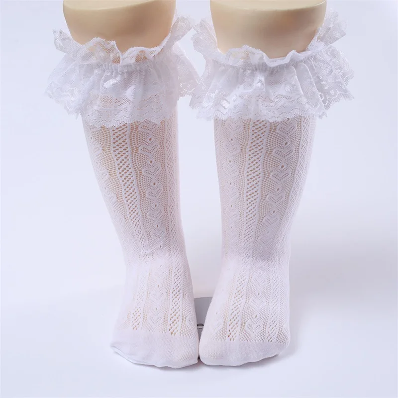 Baby Girl Knee High Socks Lace Hearts Bow Pattern Elastic Durable Cute Comfortable Fashion Knee High Stockings
Baby Girl Knee High Socks Lace Hearts Bow Pattern Elastic Durable Cute Comfortable Fashion Knee High Stockings