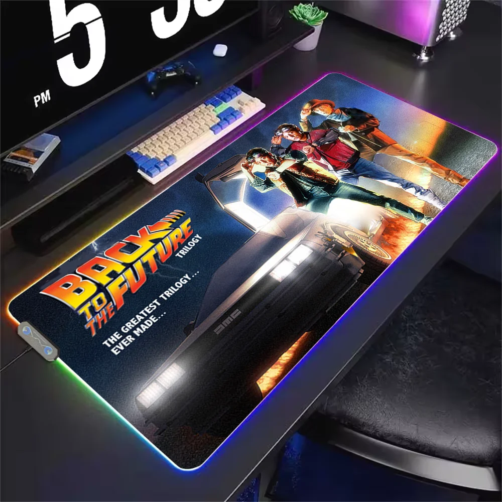 Back to the Future 3 Tv S Mouse Pad RGB LED Light Non-Slip Rubber Base Waterproof Office PC Home Best Price Desk-Mat USB Large G
Back to the Future 3 Tv S Mouse Pad RGB LED Light Non-Slip Rubber Base Waterproof Office PC Home Best Price Desk-Mat USB Large G