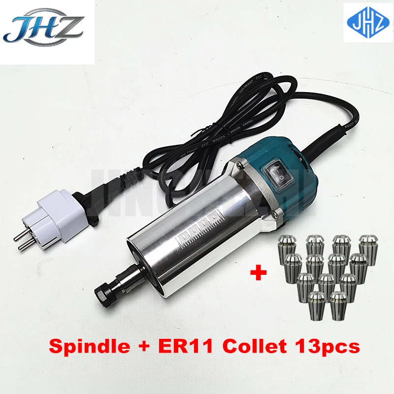 JHZ for Spindle Motor Air Cooled 1.5KW 1500W Diameter 64mm ER11 Collet Chuck For DIY CNC Router Engraving Machine
JHZ for Spindle Motor Air Cooled 1.5KW 1500W Diameter 64mm ER11 Collet Chuck For DIY CNC Router Engraving Machine
