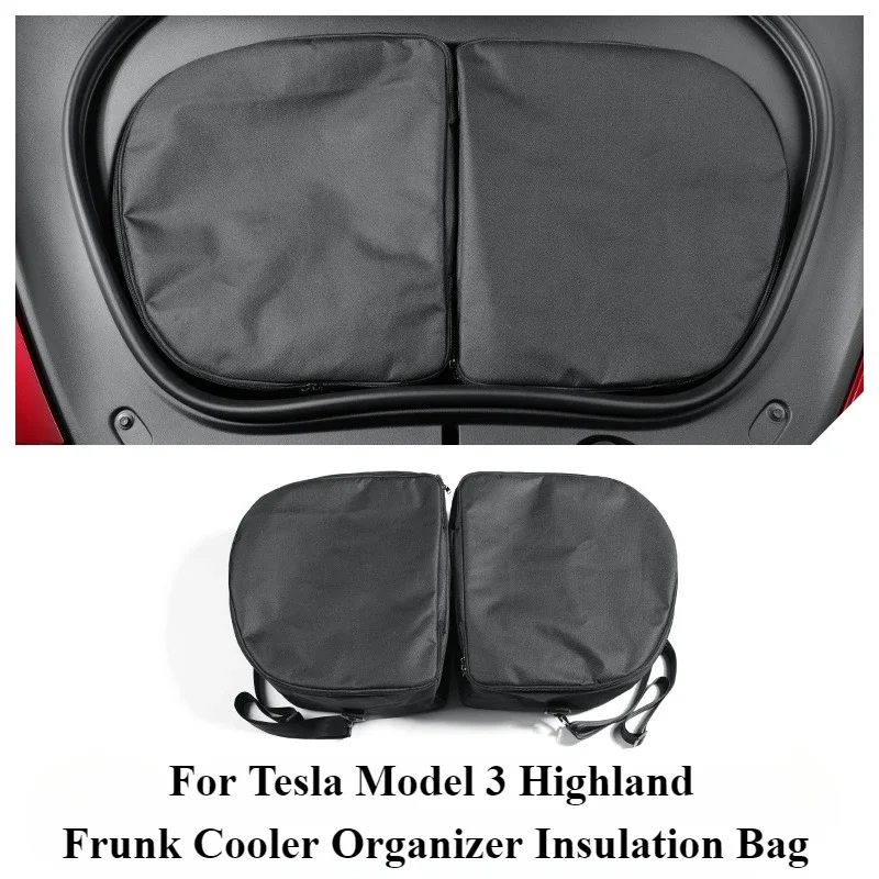 For Tesla Model 3 Highland 2024 Frunk Cooler Organizer Insulation Cooler Bag Waterproof Front Trunk Storage Picnic Accessories
For Tesla Model 3 Highland 2024 Frunk Cooler Organizer Insulation Cooler Bag Waterproof Front Trunk Storage Picnic Accessories