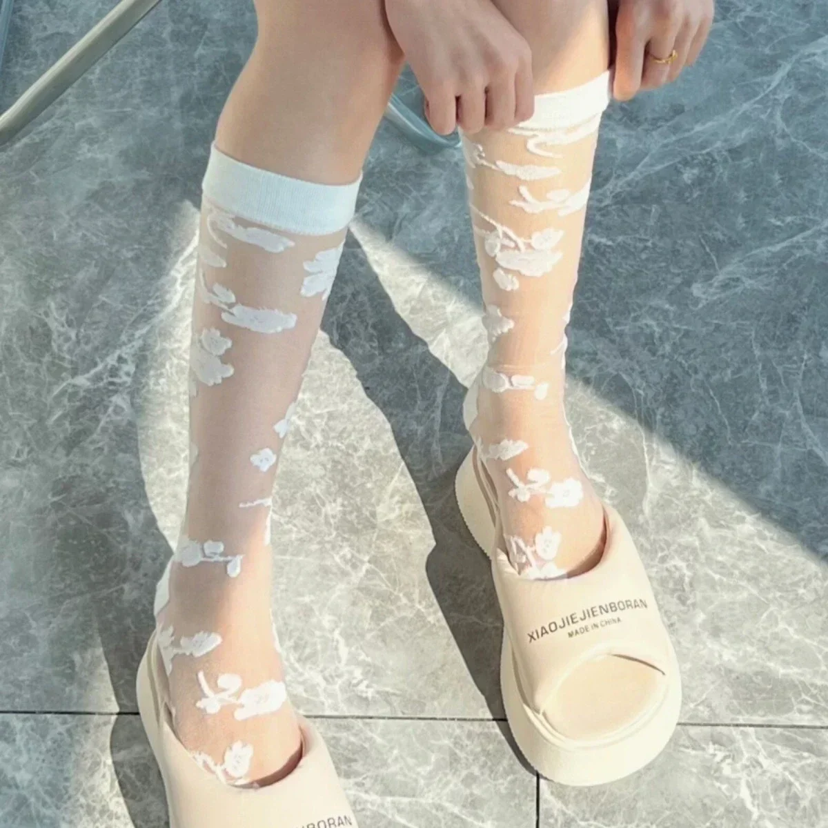 1 пара летних ультратонких прозрачных длинных носков, японские модные гольфы с цветочным принтом, винтажные шелковые нейлоновые чулки до середины икры с кристаллами
1 пара летних ультратонких прозрачных длинных носков, японские модные гольфы с цветочным принтом, винтажные шелковые нейлоновые чулки до середины икры с кристаллами