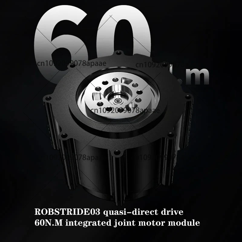 Quasi-direct drive 60N.M integrated joint motor module ROBSTRIDE03 , three-in-one motor, planetary reducer, and driver
Quasi-direct drive 60N.M integrated joint motor module ROBSTRIDE03 , three-in-one motor, planetary reducer, and driver