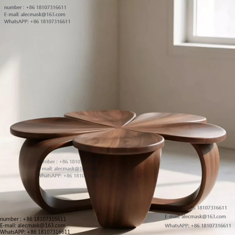 New Chinese style all solid wood coffee table simple modern flower design household small apartment
New Chinese style all solid wood coffee table simple modern flower design household small apartment