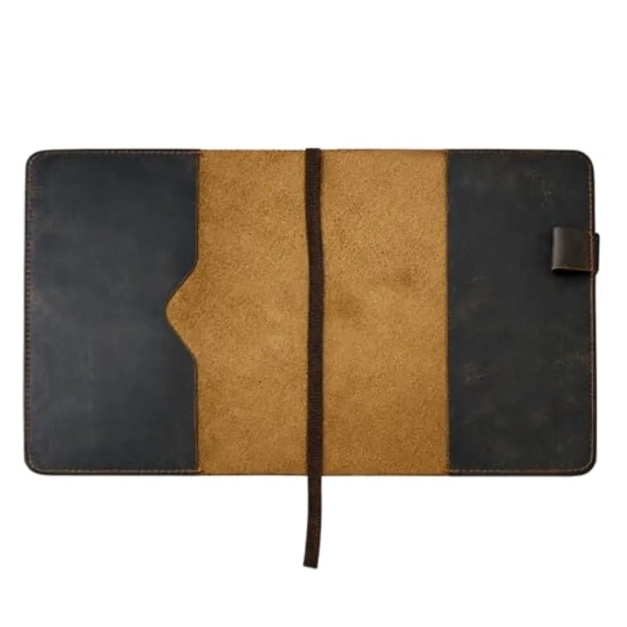 XL Leather Journal Cover for Sketchbook 7.5 x 9.75 in Compatible for Composition Notebook Handmade Refillable Notebook Sleeve f
XL Leather Journal Cover for Sketchbook 7.5 x 9.75 in Compatible for Composition Notebook Handmade Refillable Notebook Sleeve f