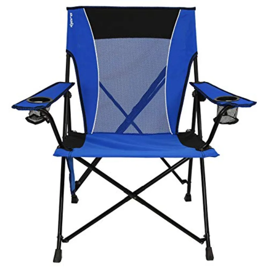 Dual Lock Folding Camp Chairs for Sports, Outdoors Lawns Steel Frame, Maldives Blue, Position-Locking Mechanism
Dual Lock Folding Camp Chairs for Sports, Outdoors Lawns Steel Frame, Maldives Blue, Position-Locking Mechanism