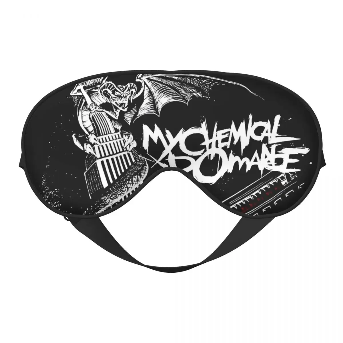 Rock Band Romances Soft Eye Mask Two Side Dead Emo Popular Style Blindfold For Ourdoor Block Out Light Eye Patch
Rock Band Romances Soft Eye Mask Two Side Dead Emo Popular Style Blindfold For Ourdoor Block Out Light Eye Patch