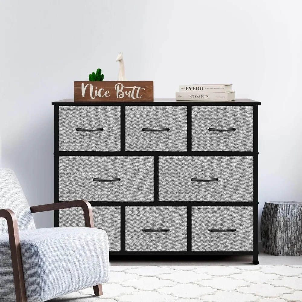 Living Room Dresser Hallway & Nursery With Easy Pull Fabric Bins Wood Top Chest of Drawers in the Bedroom Toiletries Vanity Desk
Living Room Dresser Hallway & Nursery With Easy Pull Fabric Bins Wood Top Chest of Drawers in the Bedroom Toiletries Vanity Desk