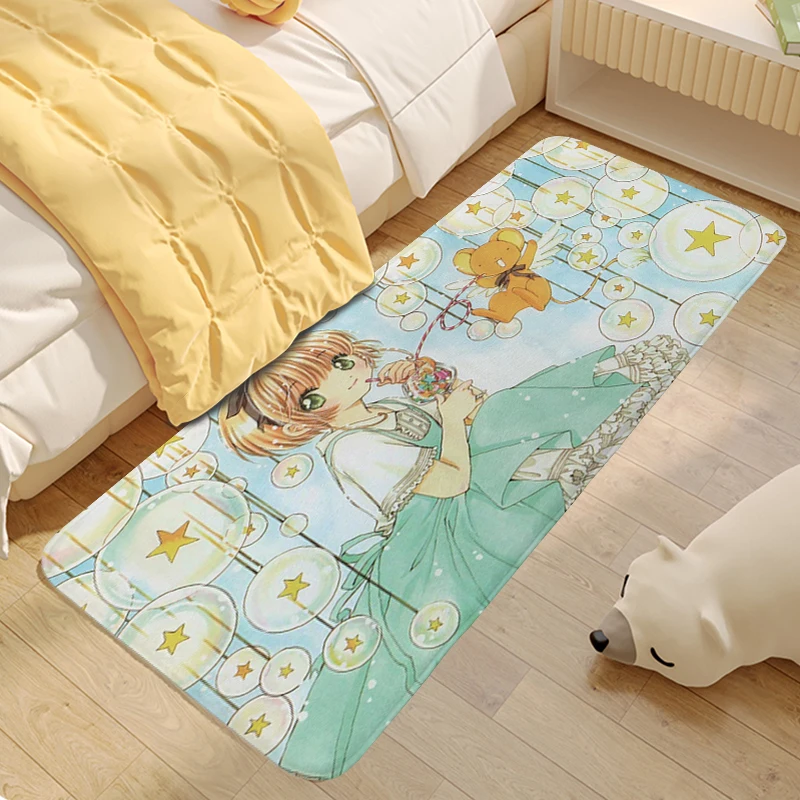 Rug for Bedroom B-Sakura Card B-Captor Cute Doormat Entrance Door Living Room Kitchen Bathroom Mat Home Floor Carpet Anti Slip
Rug for Bedroom B-Sakura Card B-Captor Cute Doormat Entrance Door Living Room Kitchen Bathroom Mat Home Floor Carpet Anti Slip