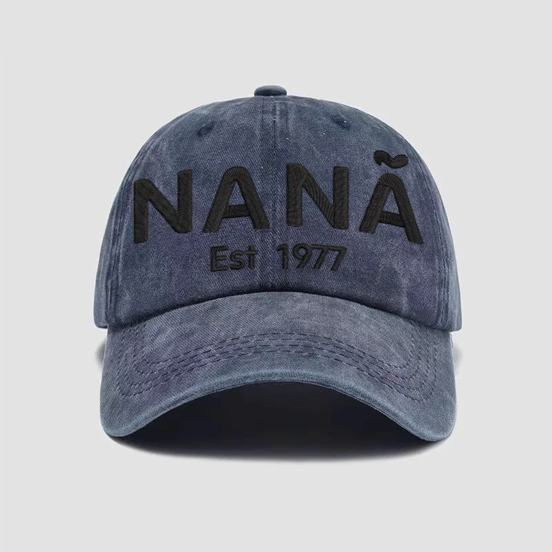 Fashionable Letter Embroidery Cotton Baseball Hat for Grandma - A Thoughtful Gift! Perfect for Outdoor Leisure and Travel
Fashionable Letter Embroidery Cotton Baseball Hat for Grandma - A Thoughtful Gift! Perfect for Outdoor Leisure and Travel