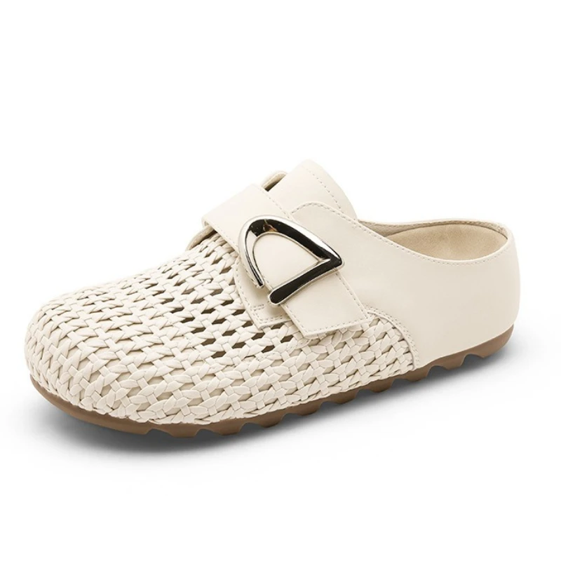 CICIYANG 2026 New Women's Slippers Flat Non slip Woven Slippers Women Summer Closed toe Leisure Beach Shoes frail
CICIYANG 2026 New Women's Slippers Flat Non slip Woven Slippers Women Summer Closed toe Leisure Beach Shoes frail