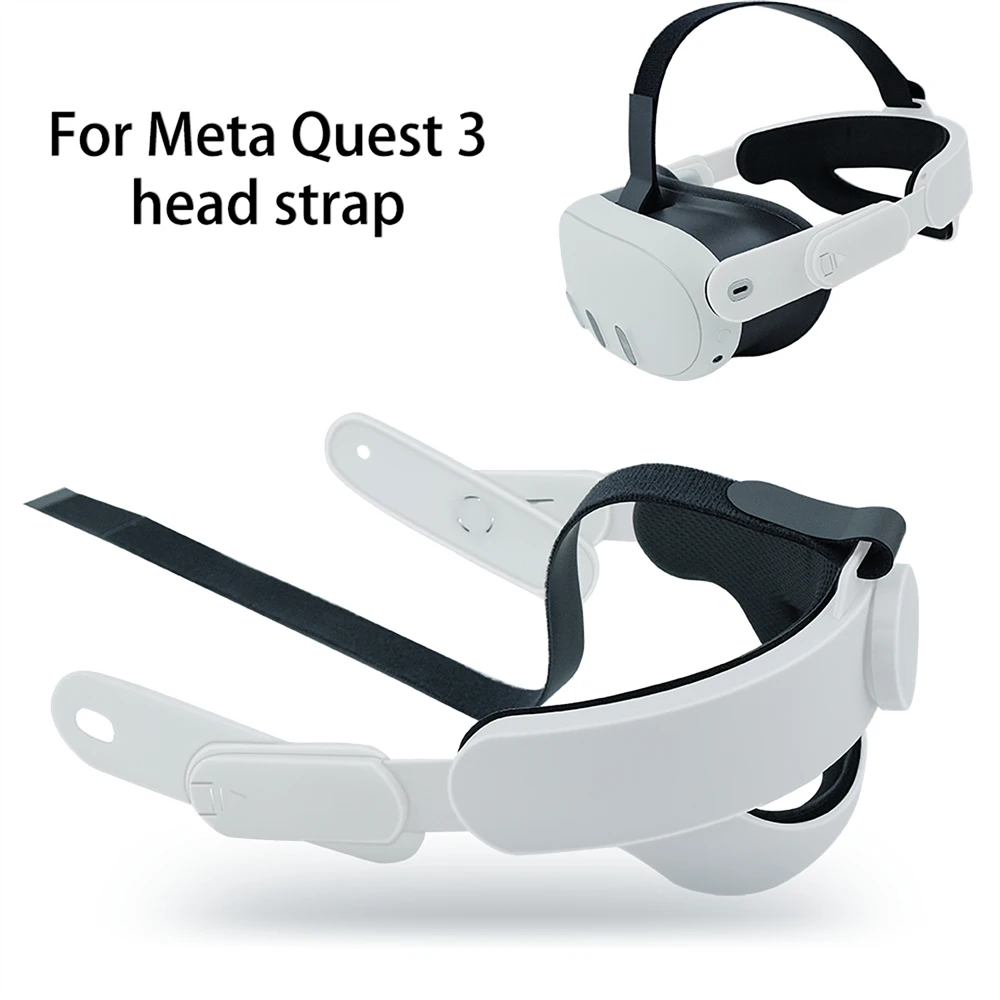 Сменный ремешок на голову для гарнитуры VR Meta Quest 3, улучшенный комфорт, регулируемый ремешок на голову для Meta Oculus Quest 3, аксессуары
Сменный ремешок на голову для гарнитуры VR Meta Quest 3, улучшенный комфорт, регулируемый ремешок на голову для Meta Oculus Quest 3, аксессуары