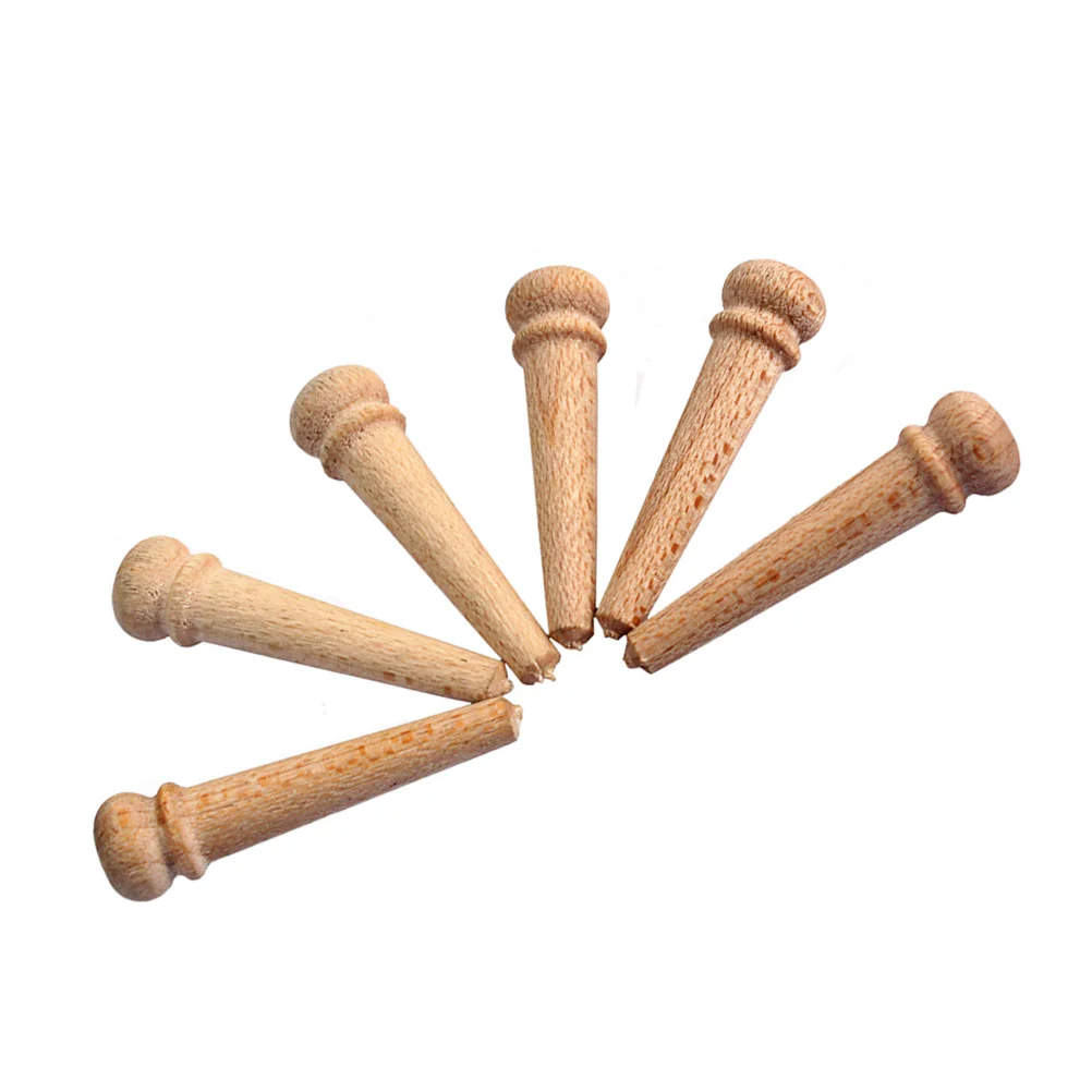 6 PCS Guitar Bridge End Pegs Pins String Acoustic Bamboo Accessories Folk Parts
6 PCS Guitar Bridge End Pegs Pins String Acoustic Bamboo Accessories Folk Parts