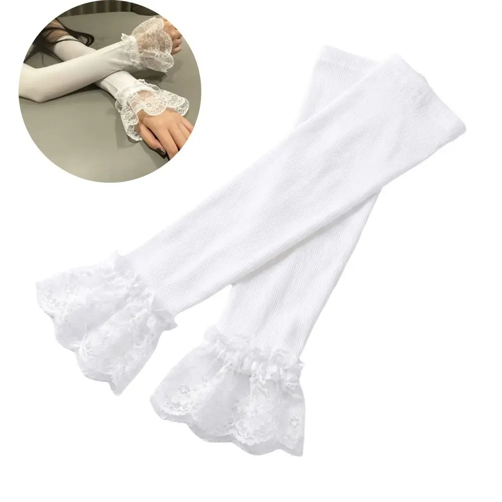 New Lace Flower Womens Sleeve Y2K Sun Protection Ice Silk Arm Sleeves Hollow Out Long Style Lace Fingerless Gloves Girl
New Lace Flower Womens Sleeve Y2K Sun Protection Ice Silk Arm Sleeves Hollow Out Long Style Lace Fingerless Gloves Girl