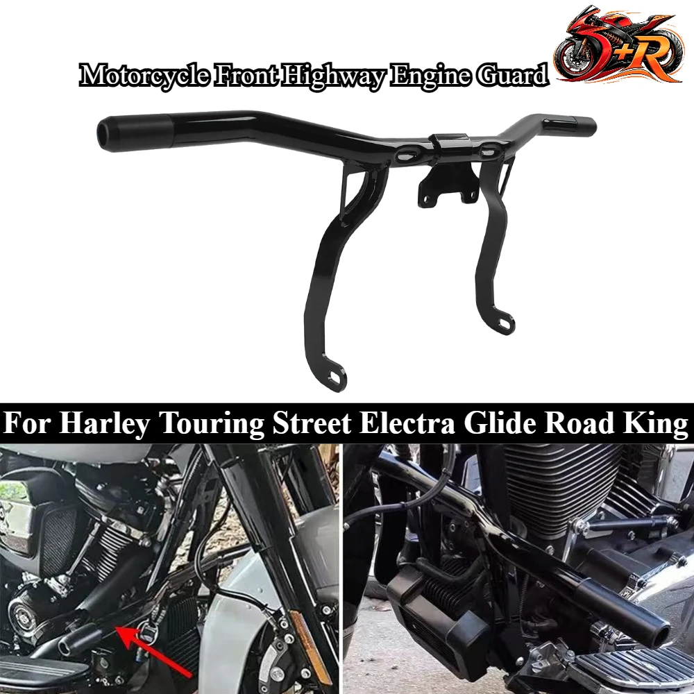 For Harley Touring Street Electra Glide Road King 2014-2023 Motorcycle Front Highway Engine Guard Crash Bar Falling Protection
For Harley Touring Street Electra Glide Road King 2014-2023 Motorcycle Front Highway Engine Guard Crash Bar Falling Protection