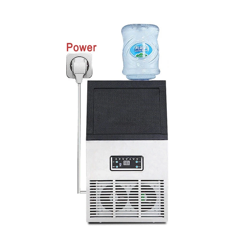 110V Commercial Stainless Steel Portable Automatic Ice Maker For Home Supermarkets Cafes
110V Commercial Stainless Steel Portable Automatic Ice Maker For Home Supermarkets Cafes