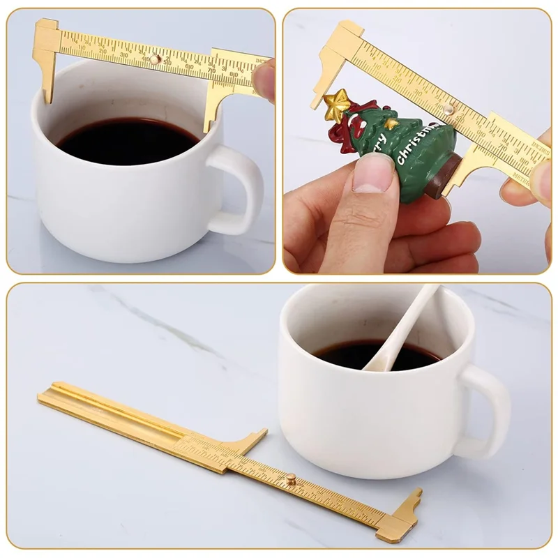 B-Est Vernier Calipers Pocket Calipers Measuring Dual Scale Sliding Gauge Metal Pocket Ruler Forjewelry Measuring 4PCS
B-Est Vernier Calipers Pocket Calipers Measuring Dual Scale Sliding Gauge Metal Pocket Ruler Forjewelry Measuring 4PCS