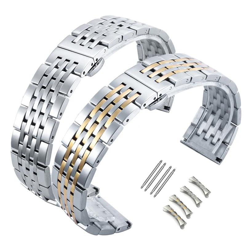 19mm 21mm Stainless Steel Watch band For Tissot 1853 Le Locle T41 male Watch Strap Bracelet female T006 Watchband Curved End
19mm 21mm Stainless Steel Watch band For Tissot 1853 Le Locle T41 male Watch Strap Bracelet female T006 Watchband Curved End