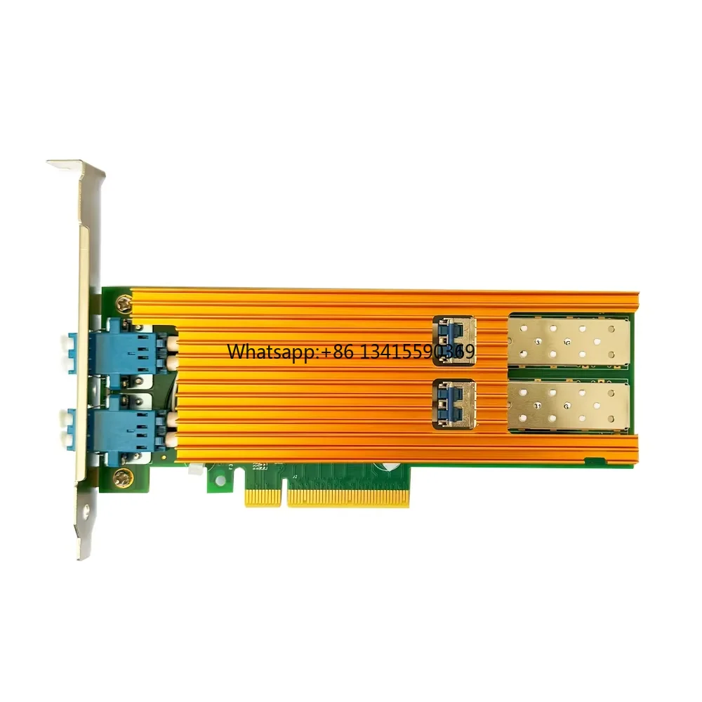 Двухпортовый адаптер обхода сервера Ethernet PCIe v2.0 Сетевая карта Ethernet 10g GH1002EBPLR-V3.1 с чипом 82599ES
Двухпортовый адаптер обхода сервера Ethernet PCIe v2.0 Сетевая карта Ethernet 10g GH1002EBPLR-V3.1 с чипом 82599ES