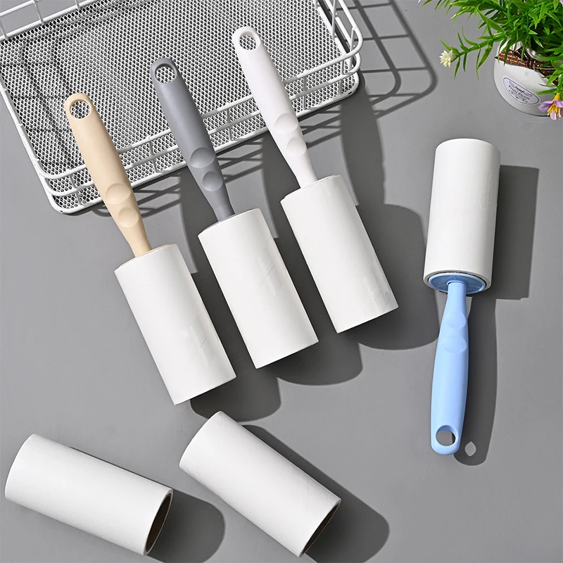 Hair Adhesive Tear Type Roller Dust Paper Portable Cloth-Removing Sticky Roller Brush Clothes Lint Remover Lint Rollers Brushes
Hair Adhesive Tear Type Roller Dust Paper Portable Cloth-Removing Sticky Roller Brush Clothes Lint Remover Lint Rollers Brushes