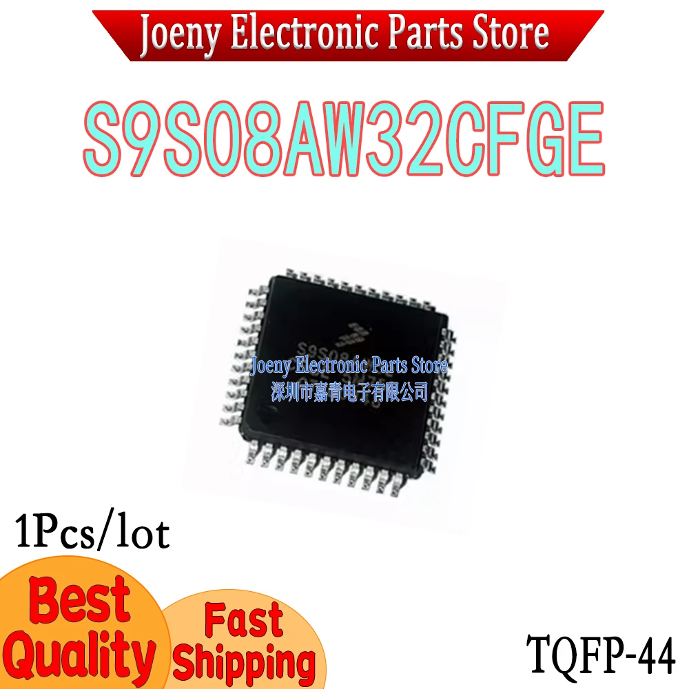 S9S08AW32CFGE TQFP-44 chip IC new original
S9S08AW32CFGE TQFP-44 chip IC new original