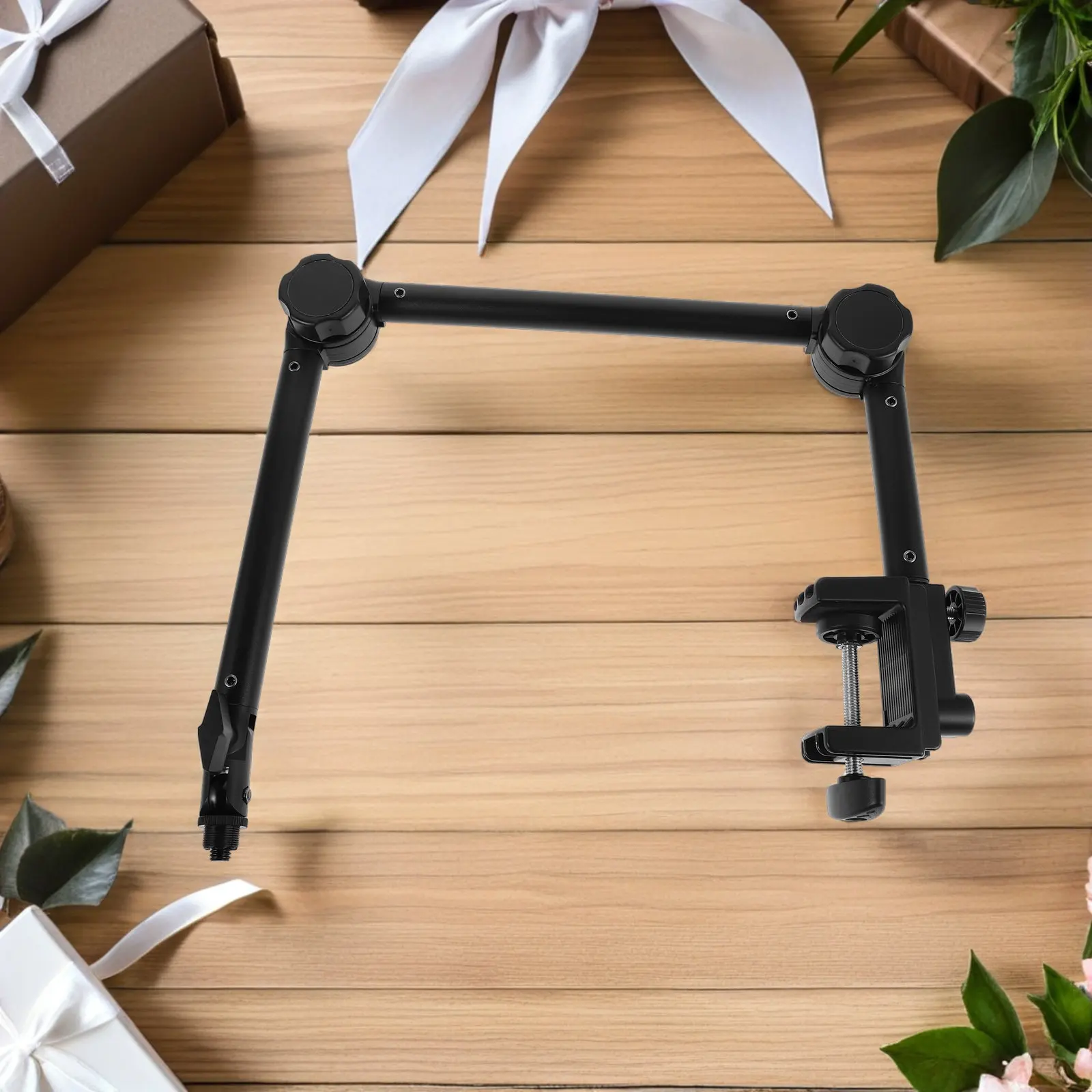 Настольная микрофонная стойка-пантограф с регулируемой гибкостью для конденсаторных микрофонов: для студий, подкастов, радио, игр, стриминга, с четким звуком
Настольная микрофонная стойка-пантограф с регулируемой гибкостью для конденсаторных микрофонов: для студий, подкастов, радио, игр, стриминга, с четким звуком