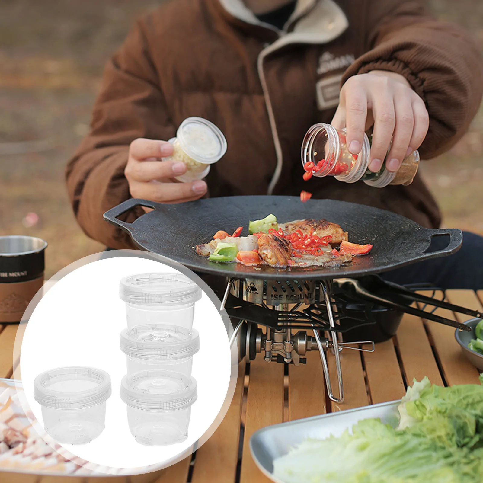 1Set Seasoning Bottle Set Transparent Pet Spice Containers for Kitchen Storage Bulk Plastic Spice Jars with Tight-Fit Lids
1Set Seasoning Bottle Set Transparent Pet Spice Containers for Kitchen Storage Bulk Plastic Spice Jars with Tight-Fit Lids