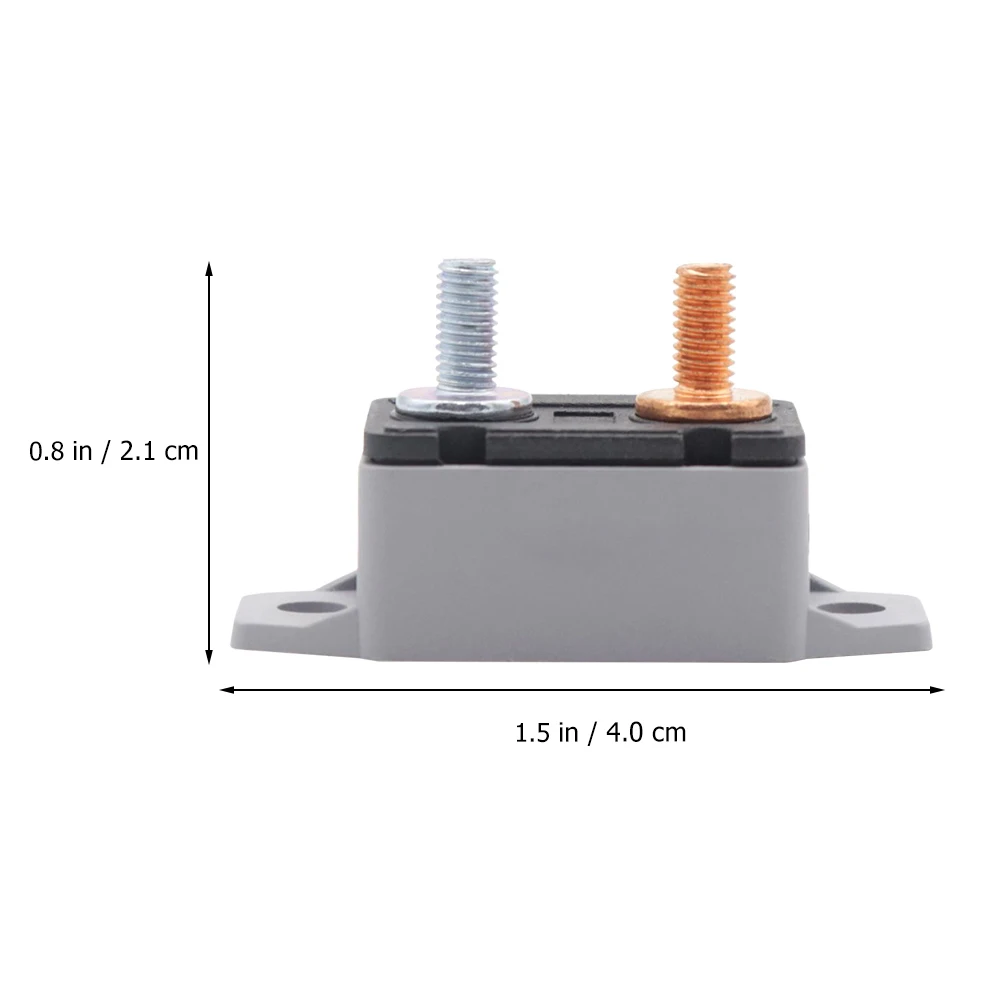 Manual Reset Circuit Breaker 20A 12V/24V For Vehicle Car Boat Marine Off-Road Bolt Type Copper Part Corrosion
Manual Reset Circuit Breaker 20A 12V/24V For Vehicle Car Boat Marine Off-Road Bolt Type Copper Part Corrosion