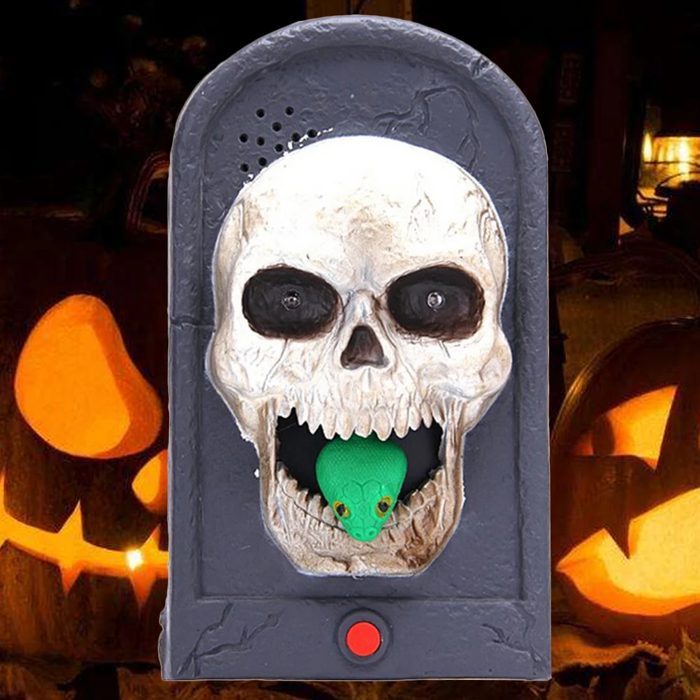 1Pc Halloween Doorbell Haunted House Decorated With Skulls Witch Doorbells Glowing Toys(Random Style)
1Pc Halloween Doorbell Haunted House Decorated With Skulls Witch Doorbells Glowing Toys(Random Style)