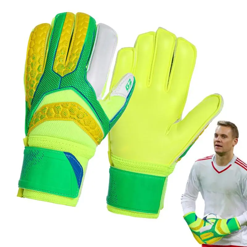 Goalkeeper Gloves Football Goalkeeper Gloves Anti-Slip Latex Soccer Gloves Latex Goalkeeper Gloves With Strong Grips Palms
Goalkeeper Gloves Football Goalkeeper Gloves Anti-Slip Latex Soccer Gloves Latex Goalkeeper Gloves With Strong Grips Palms
