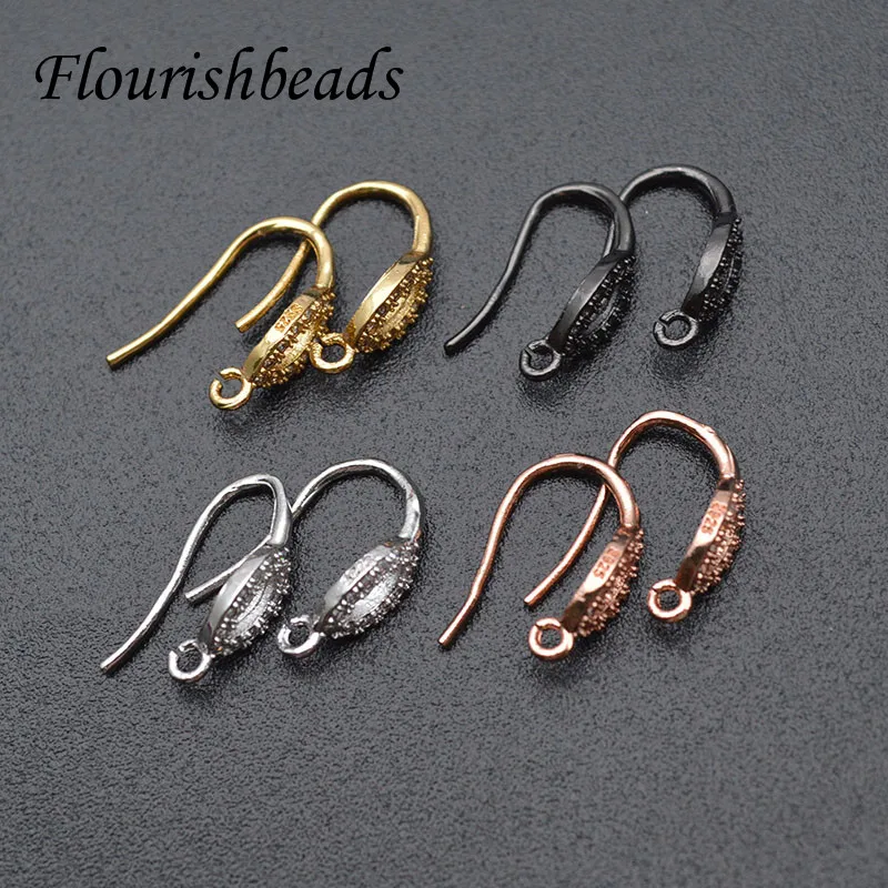 High Quality CZ Beads Setting Anti-rust Color Hollow Out Circle Shape Metal Earring Hooks for Jewelry Making Parts 30pc/lot
High Quality CZ Beads Setting Anti-rust Color Hollow Out Circle Shape Metal Earring Hooks for Jewelry Making Parts 30pc/lot