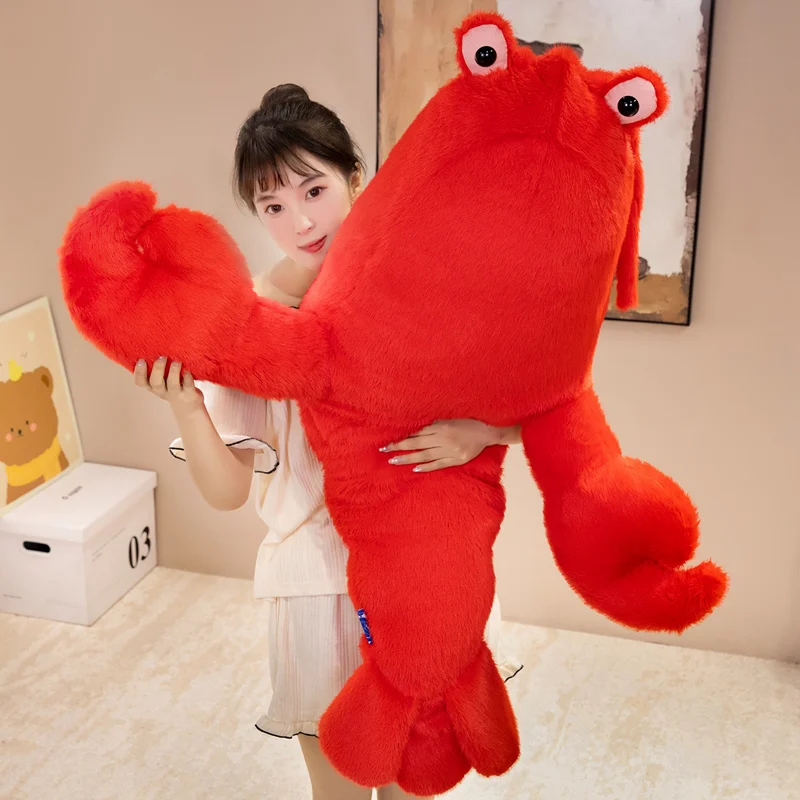 50/70/100CM Red Lobster Marine Animal Plush Toys Stuffed Lobster Pillow Christmas Birthday Decoration Gift
50/70/100CM Red Lobster Marine Animal Plush Toys Stuffed Lobster Pillow Christmas Birthday Decoration Gift