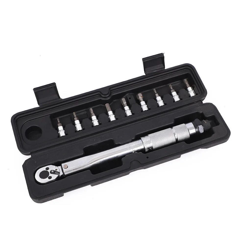 Suitable for 1/4 preset adjustable torque wrench quick-release high-precision bicycle car hexagonal maintenance set
Suitable for 1/4 preset adjustable torque wrench quick-release high-precision bicycle car hexagonal maintenance set