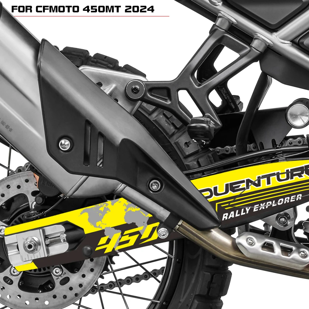 For CFMOTO 450MT 450 MT 2024 Motorcycle Swingarm Stickers Moto Rotating Shaft Protection Swing Arm Frame Decal Accessories
For CFMOTO 450MT 450 MT 2024 Motorcycle Swingarm Stickers Moto Rotating Shaft Protection Swing Arm Frame Decal Accessories