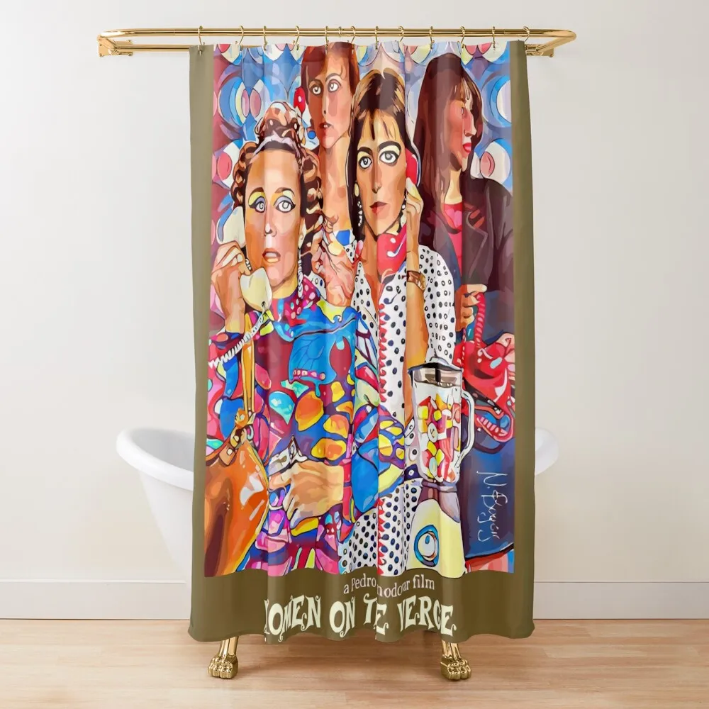 Women at the edge of a nervous breakdown poster 2 Shower Curtain Anime Shower Modern Accessory Bathrooms Cover Curtain
Women at the edge of a nervous breakdown poster 2 Shower Curtain Anime Shower Modern Accessory Bathrooms Cover Curtain