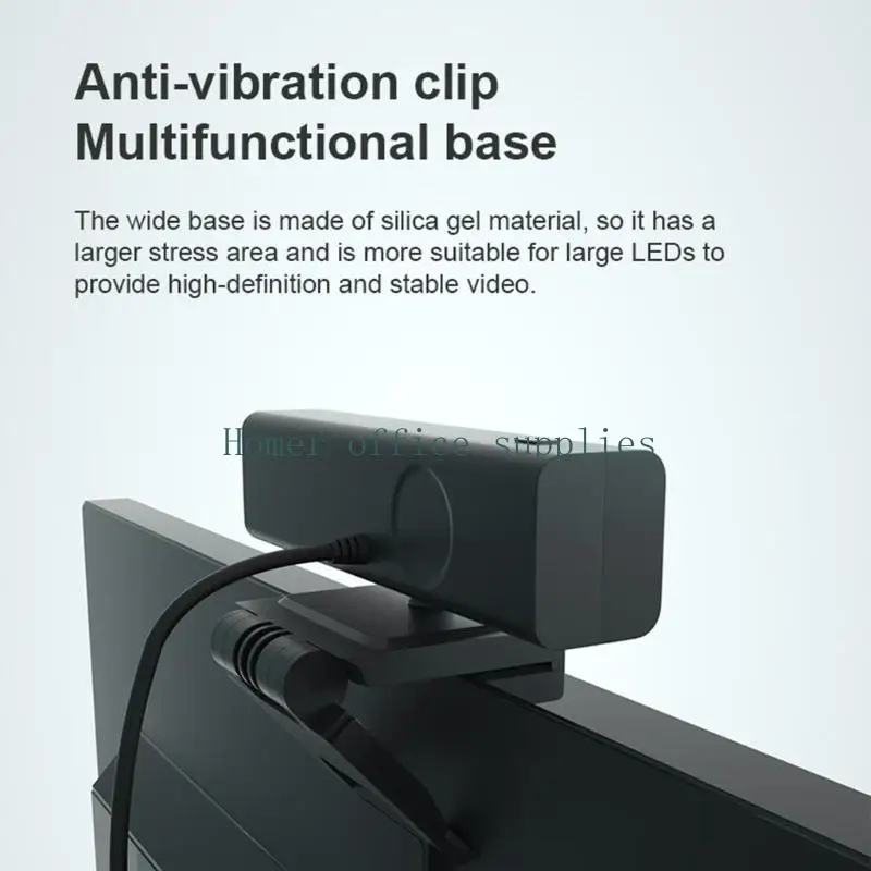 K43B 3-in-1 Webcam 1080P USB WebCam for w/ Mic Speaker Laptop Video Call Noise Reduct
K43B 3-in-1 Webcam 1080P USB WebCam for w/ Mic Speaker Laptop Video Call Noise Reduct