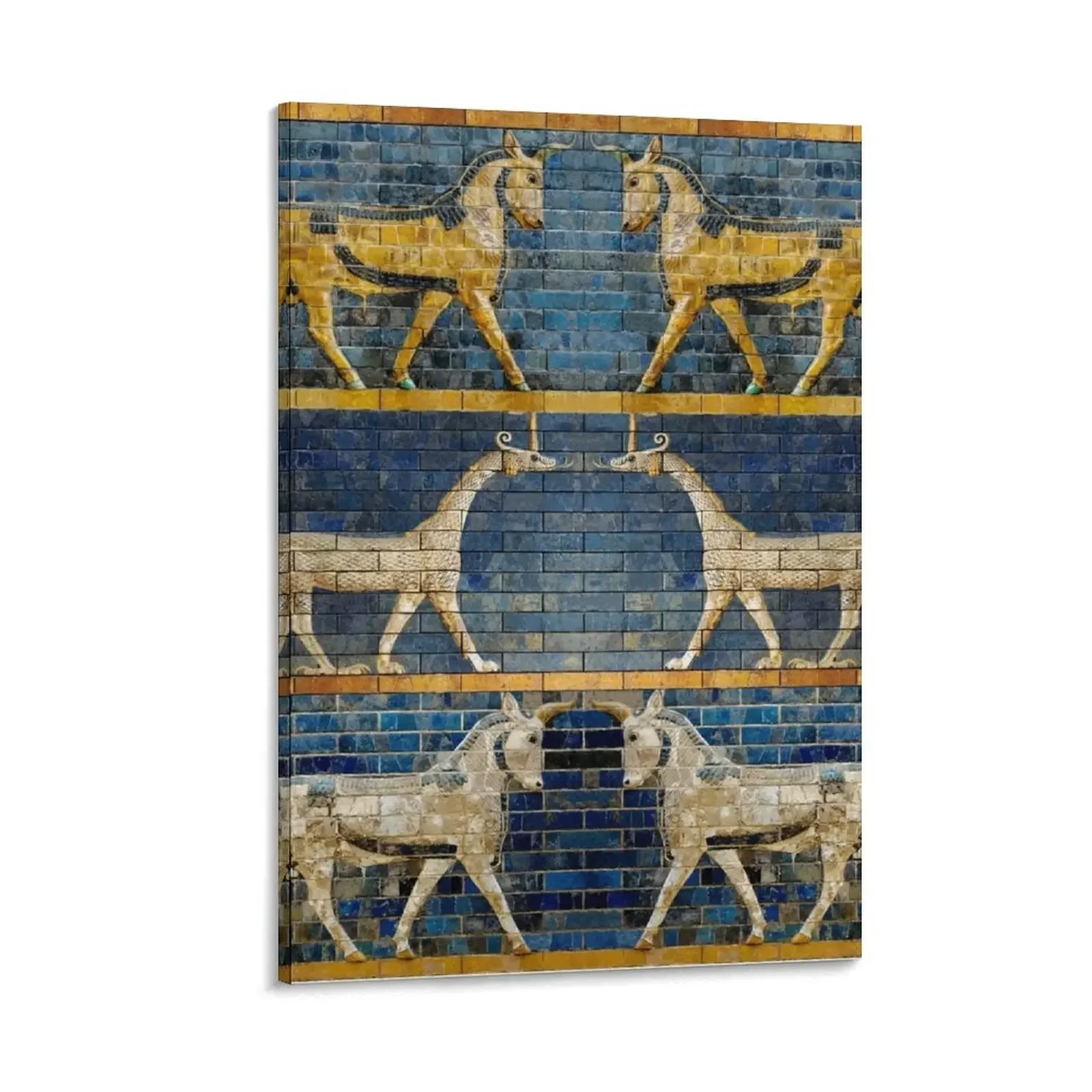 Babylonian Aurochs and Dragon Confronted Canvas Painting decorative wall poster anime room decor wall decoration
Babylonian Aurochs and Dragon Confronted Canvas Painting decorative wall poster anime room decor wall decoration