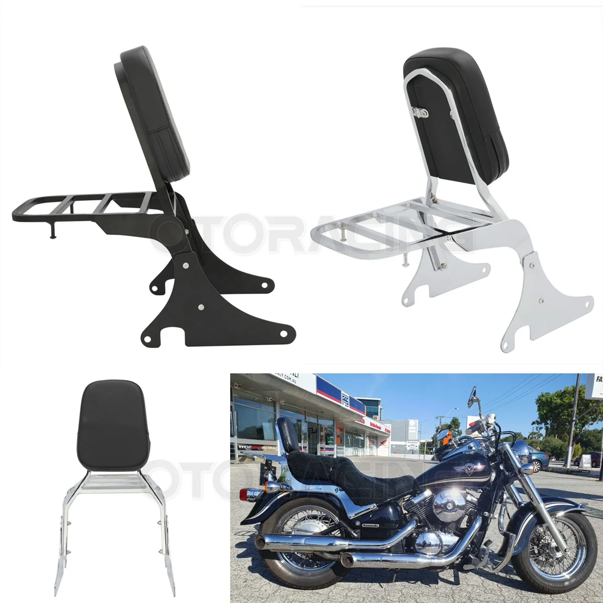 Motorcycle Backrest Sissy Bar Luggage Rack For Kawasaki Vulcan 400 800 VN400 VN800 1996-2019 2012 2013 2014 2015 2016 2017 2018
Motorcycle Backrest Sissy Bar Luggage Rack For Kawasaki Vulcan 400 800 VN400 VN800 1996-2019 2012 2013 2014 2015 2016 2017 2018