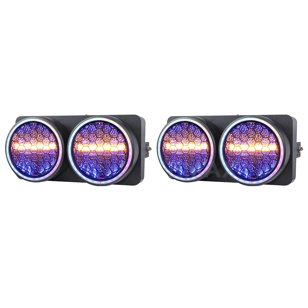 2PCS LED COB Disco Lights RGBW Audience Blinder Retro Light With Ring DMX512 Party Stage Effect DJ Equipment For Wedding Event 
2PCS LED COB Disco Lights RGBW Audience Blinder Retro Light With Ring DMX512 Party Stage Effect DJ Equipment For Wedding Event