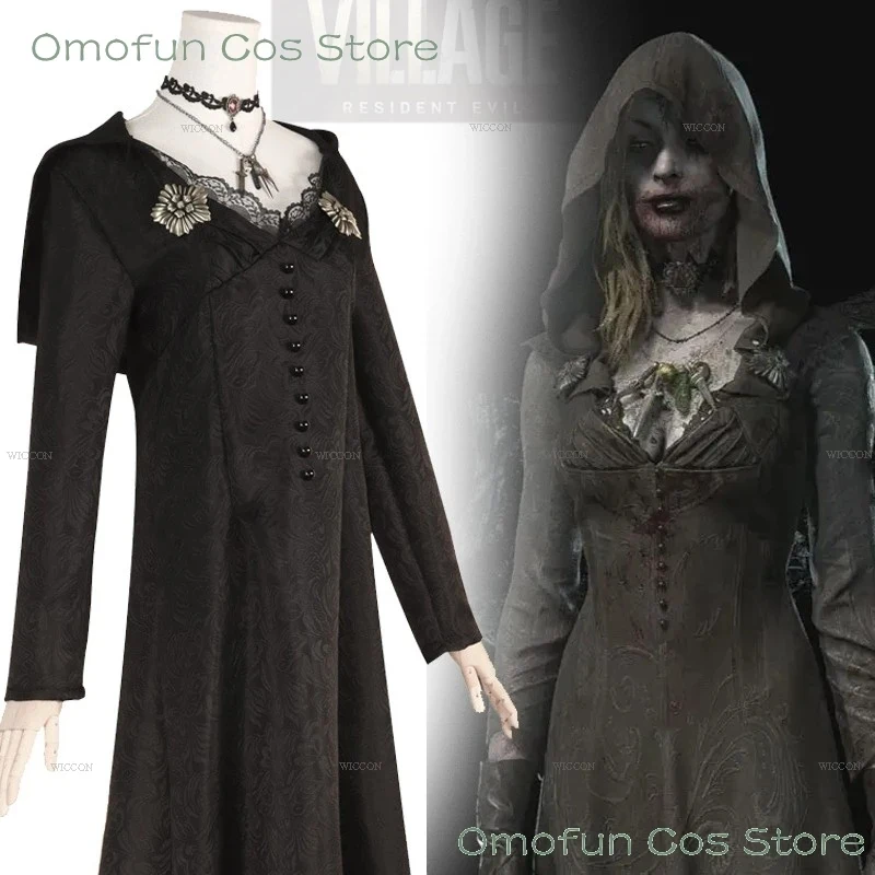 s,3'g\7;Resident 4 Bera Bela Dimitrescu Cosplay Game Costume Black Hooded Evil Halloween Carnival Dress up Women 4;b,7\k/8
s,3'g\7;Resident 4 Bera Bela Dimitrescu Cosplay Game Costume Black Hooded Evil Halloween Carnival Dress up Women 4;b,7\k/8