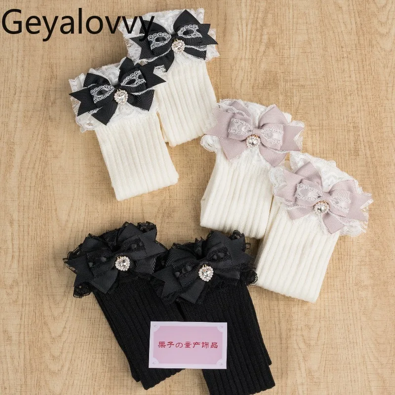 Autumn Winter New Warm Long Tube Cashmere Stocking Mass-Produced Sweet Cute Versatile Bowknot Knitted Lolita Knee-High Socks
Autumn Winter New Warm Long Tube Cashmere Stocking Mass-Produced Sweet Cute Versatile Bowknot Knitted Lolita Knee-High Socks