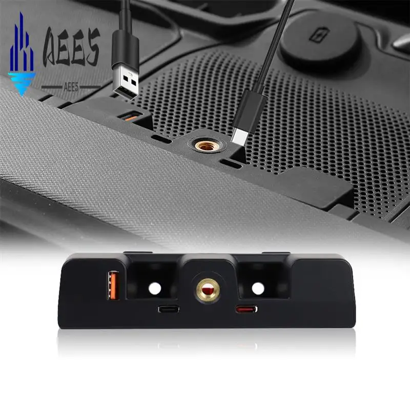 AEE5-Dock расширения USB для приборной панели для Ford Bronco 2021-2024, аксессуары, 3-портовая зарядная станция с 1 USB A, 2 USB C
AEE5-Dock расширения USB для приборной панели для Ford Bronco 2021-2024, аксессуары, 3-портовая зарядная станция с 1 USB A, 2 USB C