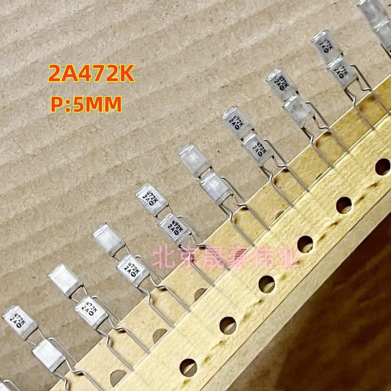 10pcs 4700PF 2A472K 2A2A472K 100V4700PF 100V0.0047UF 4.7NF/100V 472 10% Pin Distance: 5mm Thin Film Capacitor
10pcs 4700PF 2A472K 2A2A472K 100V4700PF 100V0.0047UF 4.7NF/100V 472 10% Pin Distance: 5mm Thin Film Capacitor