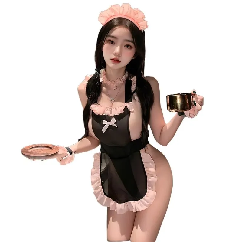 Cute Anime Cosplay Costume Maid Outfit for Women Lolita Dress with French Apron Japanese Maid Classic Maid Set Porno Bar Uniform
Cute Anime Cosplay Costume Maid Outfit for Women Lolita Dress with French Apron Japanese Maid Classic Maid Set Porno Bar Uniform